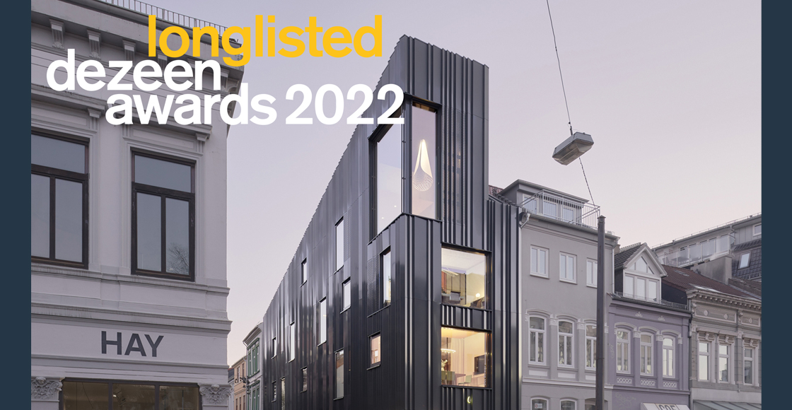 longlisted  dezeen awards 2022